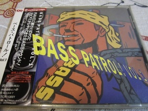 再生確認済　送料込み BASS PATROL! VOL.1 (検索　BEAT DOMINATOR 1.2.3.4.5.6. BASS ベース・パトロール　1　BASS PATROL