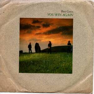 Bee Gees 「You Win Again/ Backtafunk」 米国盤EPレコード