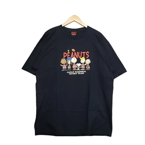 WC821M canterbury カンタベリー スヌーピー ラグビー日本代表 PEANUTS T-SHIRT ピーナッツ 半袖Tシャツ 3Lサイズ ネイビー RA31981 /26