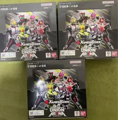 ユニオンアリーナ　仮面ライダー　KAMEN RIDER 新品3BOX テープ付