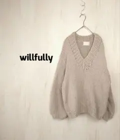 willfully アクリルニット セーター T