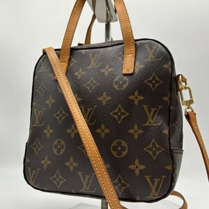 【美品】 ルイヴィトン LOUIS VUITTON モノグラム スポンティーニ ミニ ハンドバッグ ショルダーバッグ 2way M47500 レディース メンズ