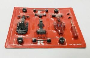 ○ MKA125 サークルKサンクス限定　1/64 京商 フェラーリ F1 コレクション　FERRARI F1-87/88C #27　M.アルボレート未組み立て