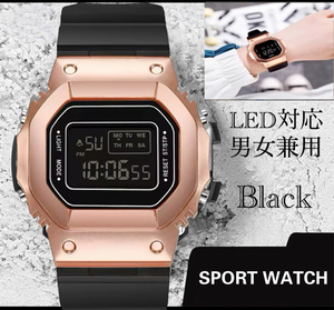スポーツ腕時計　腕時計　時計　デジタル　LED デジタル腕時計　防水 自転車　スポーツ アウトドア キャンプ　ランニング アウトドア　1