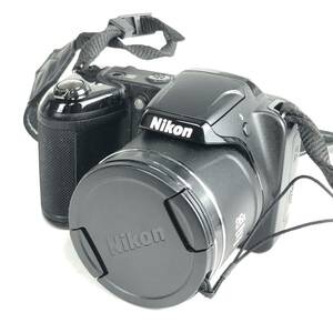 ▲ 1スタ！ 動作品 Nikon COOLPIX L320 COOLPIX ニコン デジタルカメラ 電池式 クールピクス ブラック デジタル一眼レフ