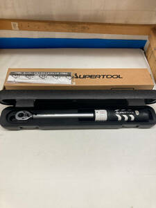 【未使用品】★SUPERTOOL(スーパーツール) メカニカルトルクレンチ ラチェットタイプ (プレセット形) TRH3060　IT8VCY593RJV