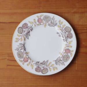 ウェッジウッド リッチフィールド 花柄 デザートプレート 18cm ケーキ皿 Wedgwood Lichfield ヴィンテージ 食器 #240324-2~4 陶器 矢車草