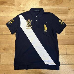 ★POLO RALPH LAUREN/ポロラルフローレン/現行/ポロシャツ/半袖/ビッグポニー/ロゴ/メンズ/Lサイズ