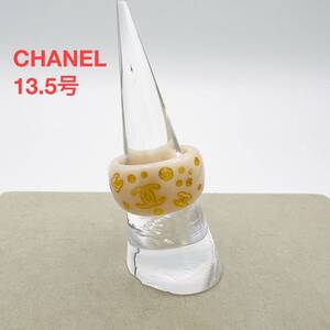 CHANEL シャネル リング 指輪 13.5号 ココマーク プラスチック