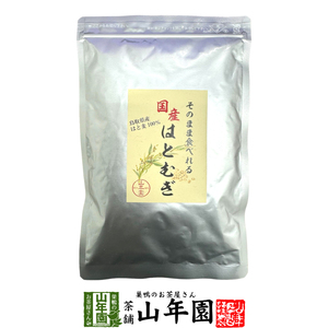 国産 100% そのまま食べれるはとむぎ 130g 鳥取県産はと麦100%