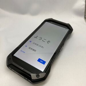 189 TORQUE 5G KYG01 ブラック 中古スマホ 訳あり ジャンク SIMフリー au docomo Softba