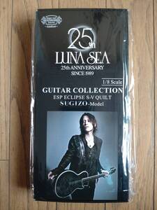 LUNA SEA ルナシーギターコレクション【未使用/未開封】SUGIZO ギター1/8スケールフィギュア ★ギターフィギュア ★ESP