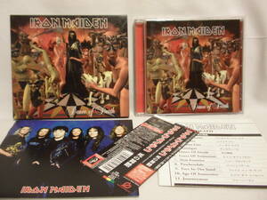 CD 死の舞踏　アイアン・メイデン　 初回サックケース仕様　IRON MAIDEN/DANCE OF DEATH TOCP-66212