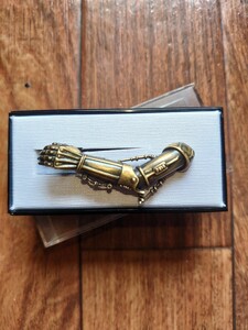 【匿名配送ヤマト便】C-3PO アーム型ネクタイピン スター・ウォーズ Star Wars タイピン Tie clip プロトコル・ドロイド Protocol Droid