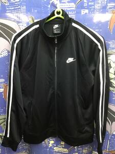 NIKE ナイキ トリビュート ジャケット 黒 未使用 XL ジャージ トラックジャケット