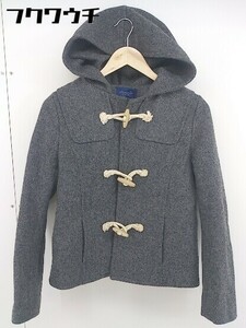 ◇ Rhythm of Life UNITED ARROWS 長袖 ダッフルコート サイズM グレー レディース