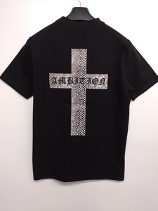 Ｔシャツ 30％OFF ビーアンビション パイソン柄クロス 半袖(L) 新品