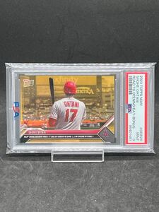 1円スタート 2023 topps now road to opening day ボーナスカード 大谷翔平 psa9 ダブルヘッダー 完封 本塁打記念カード エンゼルス