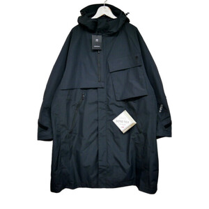 【1円】未使用 DAIWA D-VEC×ALMOSTBLACK オールモストブラック 国内正規 23SS GORETEX INFINIUM HOODIE COAT ゴアテックス コート 黒 3