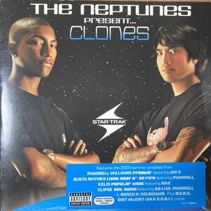 THE NEPTUNES / Clones HIPHOP R&B 2LP US ORIGINAL レコード PHARRELL WILLIAMS JAY-Z BUSTA RHYMES KELIS CLIPSE NAS N.E.R.D