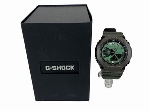 G-SHOCK / ジーショック CASIO カシオ GM-2100B クォーツ ラバーベルト メンズ 文字盤グリーン