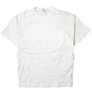 HYKE ハイク 日本製 ポケットTシャツ 141-12014 1 ホワイト 半袖 カットソー トップス g18834