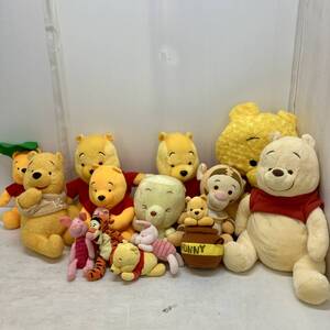 ◆ 【ジャンク品】 Disney ディズニー くまのプーさん Winnie the pooh ティガー ピグレット プライズ品など ぬいぐるみ まとめ 5.6kg