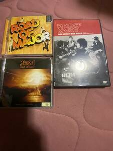 ロードオブメジャー ベストアルバム CD ROAD OF MAJOR GOLDEN ROAD〜BEST〜 レンタルアップ品 歌詞カードジャンク品+アルバム+DVD