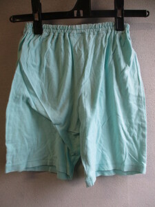 【パジャマ】 ズボンのみ キッズ サイズ:110 色:ライトグリーン 身丈:35 身幅:22/LAX