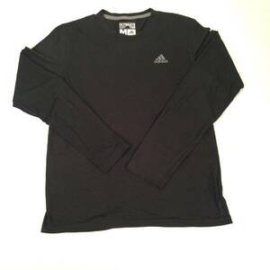 M adidas Tシャツ ブラック 薄手 長袖 リユース ultramto ts2032