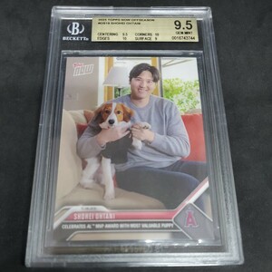 TOPPS NOW OS-19 大谷翔平 BGS9.5