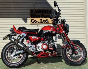 ホンダ モンキー125 JB02 CBX2型風カラー　フルカスタム　実動車両 鹿嶋市から 即決落札で送料無料(関東のみ) デポ止め本州送料無料有り 