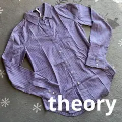 極美品　theory シャツ　Yシャツ　スーツ　Sサイズ