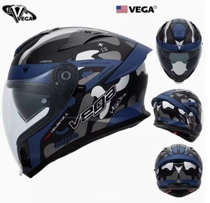 新品 VEGA ツーリング ダブルシールド フルフェイス ヘルメット ヘルメットを被ったまま喫煙や飲食は可能