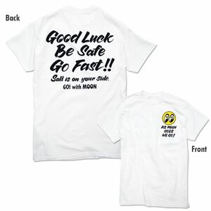 送料200円　Good Luck on Salt Tシャツ [TM869WH]　MOONEYES　Mサイズ