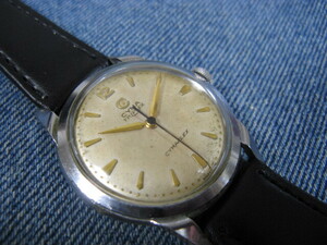 1950年代 CYMA シーマ 33mm スイス製アンティーク手巻腕時計 稼働品 注油済み 