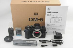 [美品] Olympus オリンパス OM SYSTEM OM-5 ミラーレス一眼カメラ #2380A