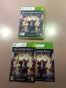 送料無料　Xbox360★セインツロウ IV 4 ウルトラ スーパー アルティメット デラックス エディション★used☆Saints Row IV☆import Japan