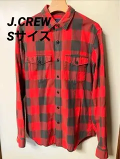 J.CREW ネルシャツ　赤