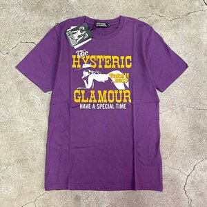 未使用品 HYSTERIC GLAMOUR Tシャツ M ヒステリックグラマー パープル