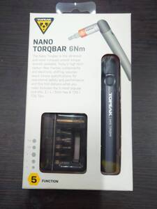 【新品・未使用品】TOPEAK　NANO TORQBAR 6Nm　トピーク　ナノトルクバー　