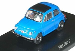 ＜新品＞ 京商 フィアットミニカーコレクション　FIAT 500F　ブルー　1/64サイズ