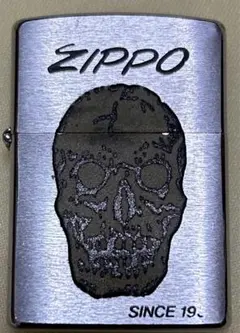 蓄光　暗闇で光るZippo スカル　1997年製　訳アリ