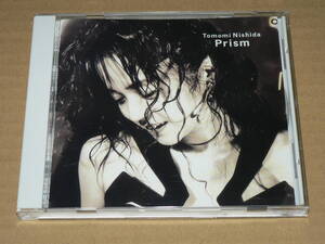 CD（貴重な見本盤・非売品）／「西田智美　prism」　’93年盤／帯なし、歌詞カード付き、極美盤