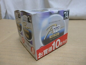 !＝貴重!! 未開封品 高音質MD カセット ディスク AXIA MD PRO 74 計10枚 日本製 室内保管品 未使用品