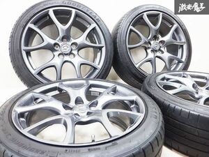 純正 BBS RG503 鍛造 SE3P RX-8 タイプRS 後期 19インチ 8J +47 5穴 PCD114.3 タイヤ付き 4本 アテンザ アクセラ マツダ6 CX-30 CX-5 MPV