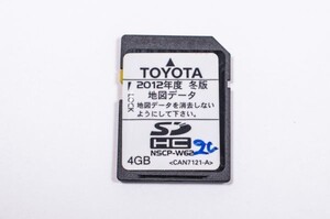 トヨタ NSCP-W62用SDカード 2012年度 冬版 (2)