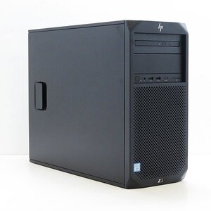 〇HP Z2 Tower G4 Workstation【Xeon E-2274G/メモリ32GB/ストレージなし/OSなし/DVD-RW】