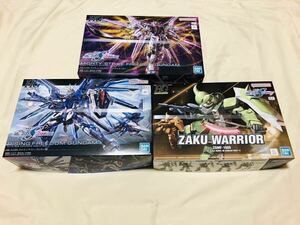 HG マイティストライクフリーダム ガンダム　ライジング ザクウォーリア SEED MIGHTY STRIKE FREEDOM GUNDAM RISING ZAKU WARRIOR ガンプラ