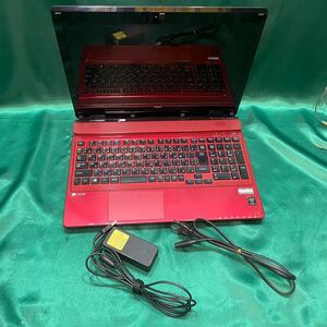 初期化済み! NEC PC-NS350BAR ノートパソコン PC インテル Intel core i3 5005U 赤 レッド RED